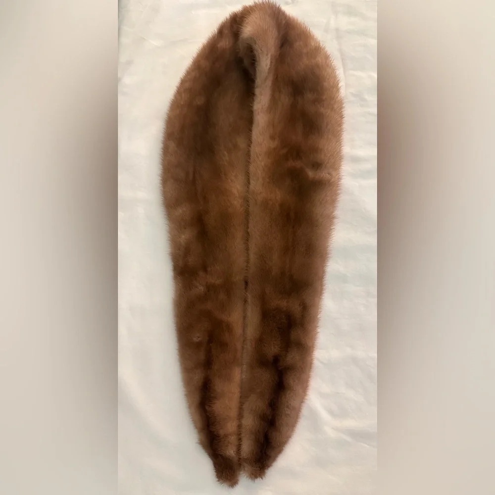 Vintage Mink Fur Scarf